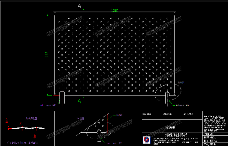 Pillow Plate Heat Exchanger Drawing