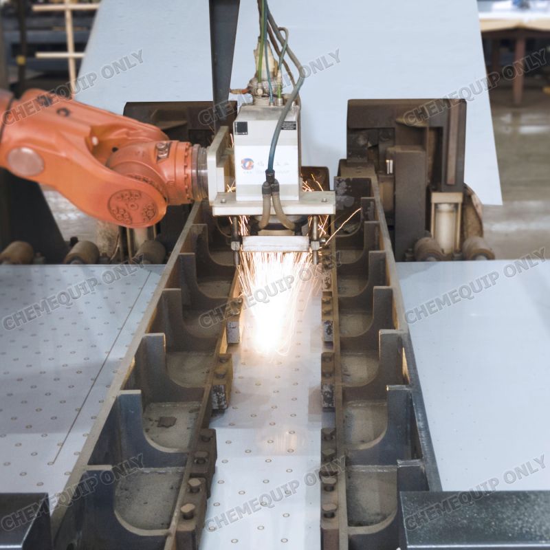 a. laser welding machine for solvent-free crystallizer,static melting crystallizer