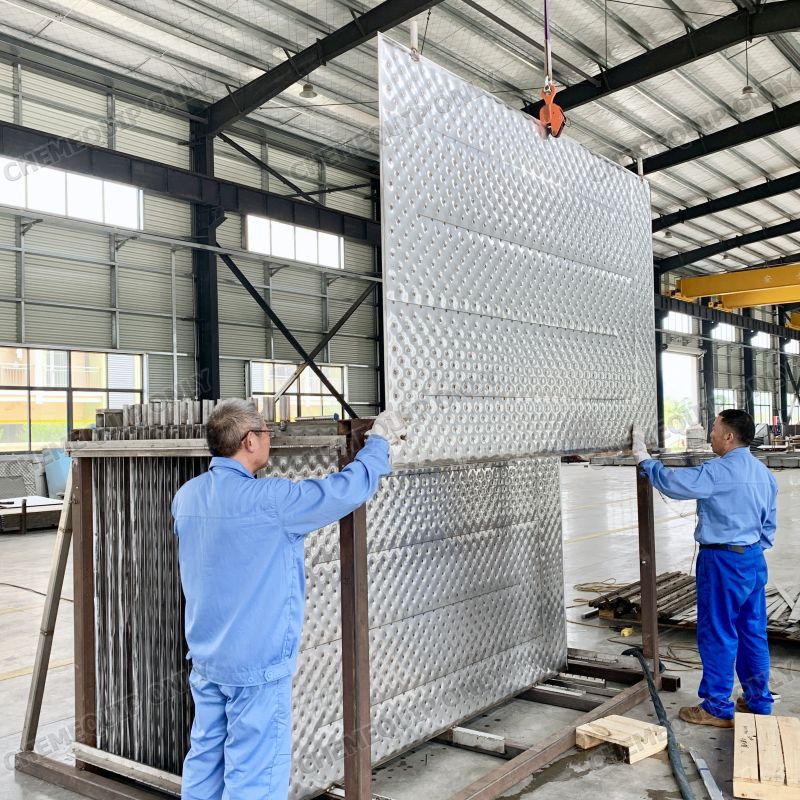 b. Pillow Plate for laser welding machine for solvent-free crystallizer,static melting crystallizer