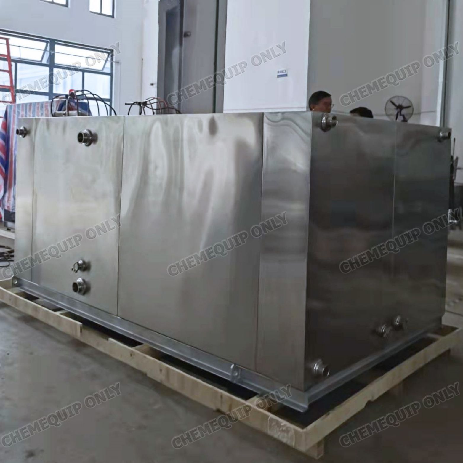 ง.Stainless Steel Immersion Chiller สำหรับระบายความร้อนคอนกรีต