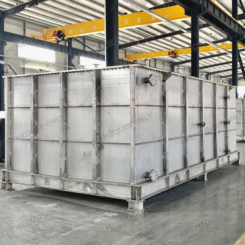 d. Static Melting Crystallizer, Plate Type Static Melting Crystallizer