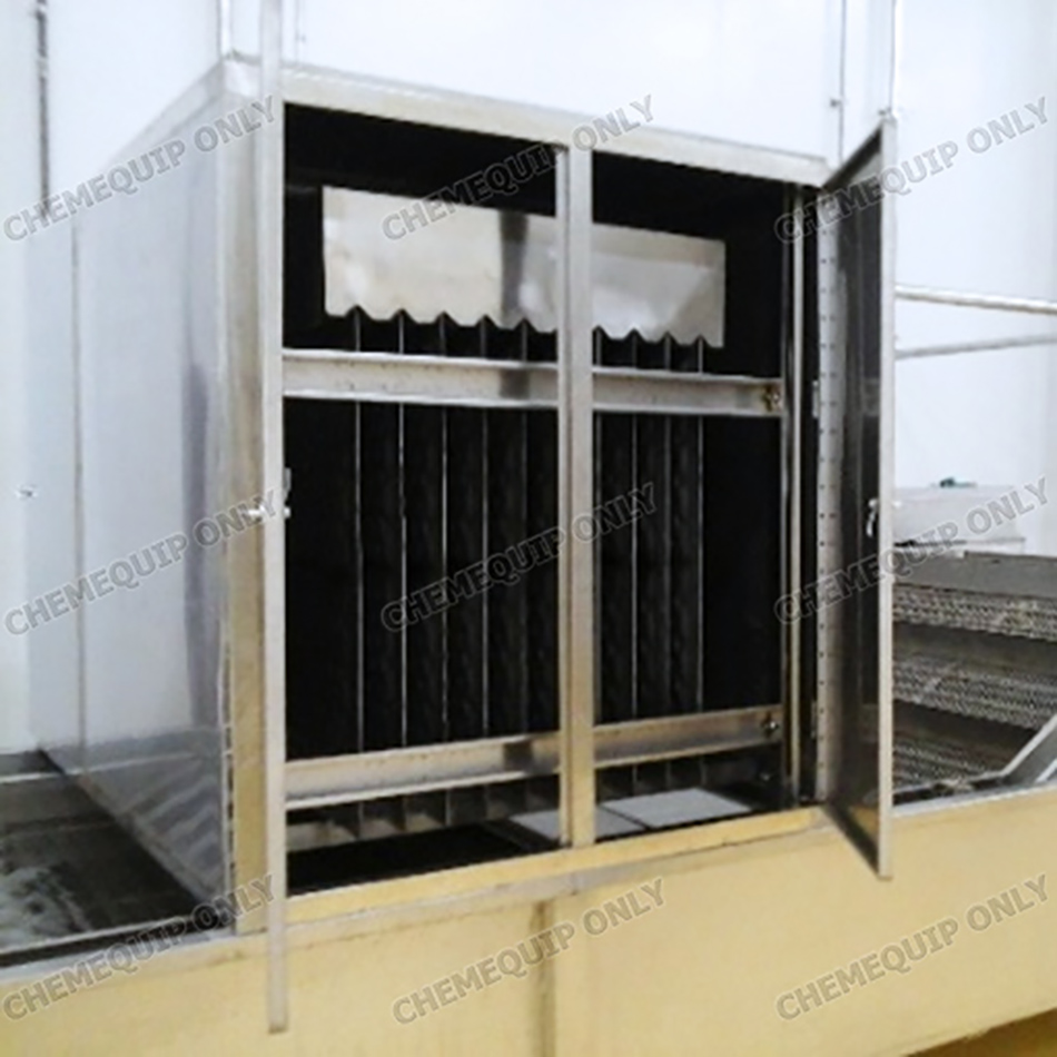 falling film chiller for fruits cooling